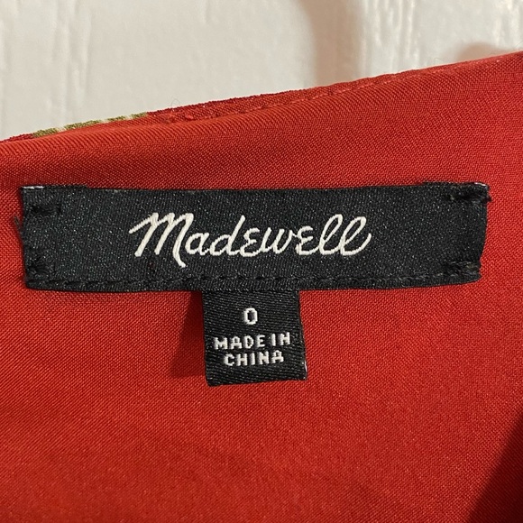 Madewell Tulip-Sleeve Boho Maxi Dress in Tall Sunflowers Side Slit V-Neck Size 0 - Picture 14 of 16